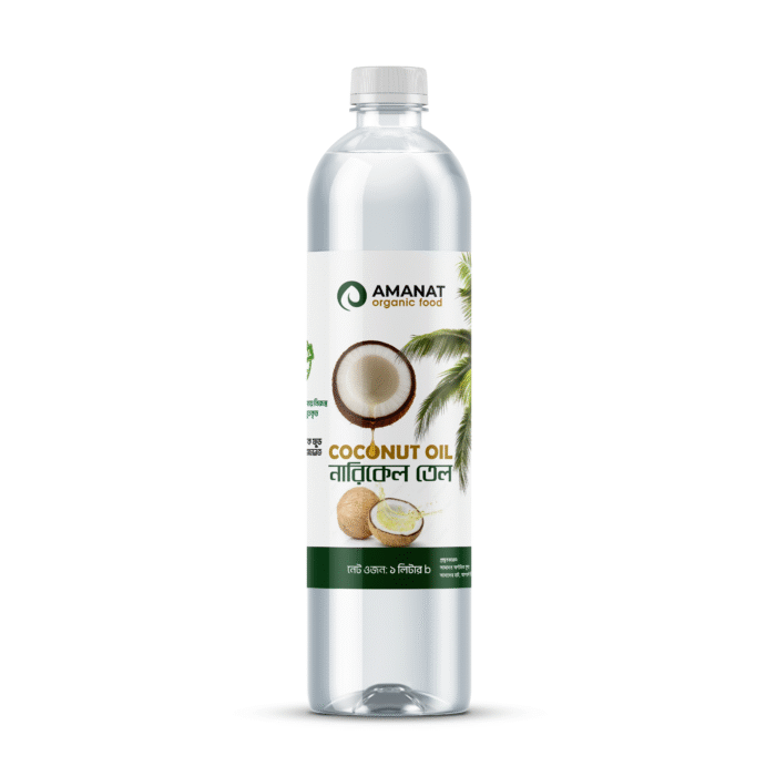 অর্গানিক নারকেল তেল | Organic Coconut Oil-১ লিটার - Image 1